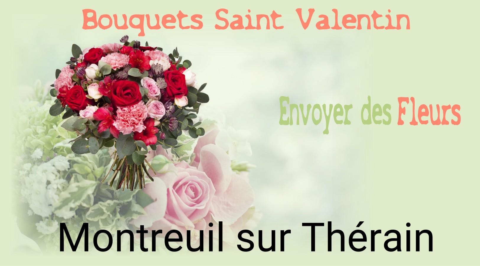 Roses de Saint-Valentin livrées à Montreuil-sur-Thérain